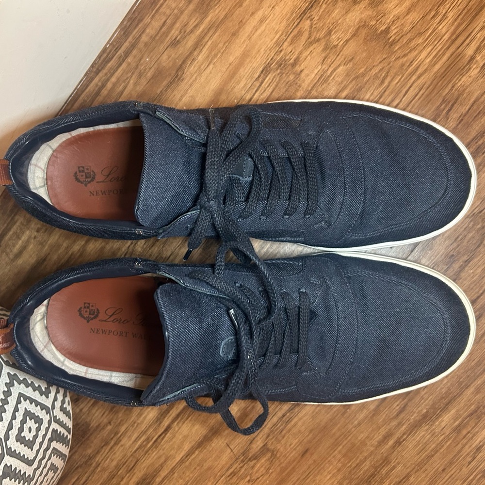 Loro Piana Dark Blue Sneakers